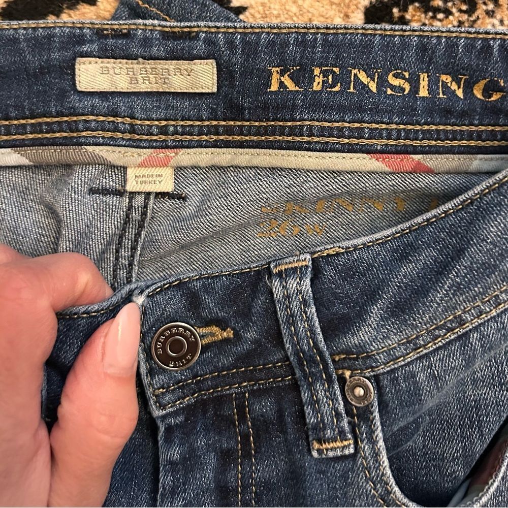 Burberry Brit Skinny Kensington Women's Jeans Size 26 EUC - Picture 2 of 11